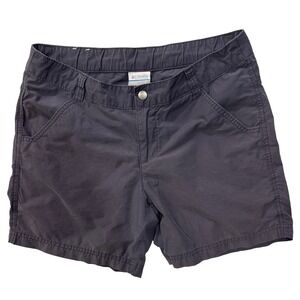 Columbia Womens Hiking Shorts Casual Walking Everyday Athletic Blue Gray Size‎ 8